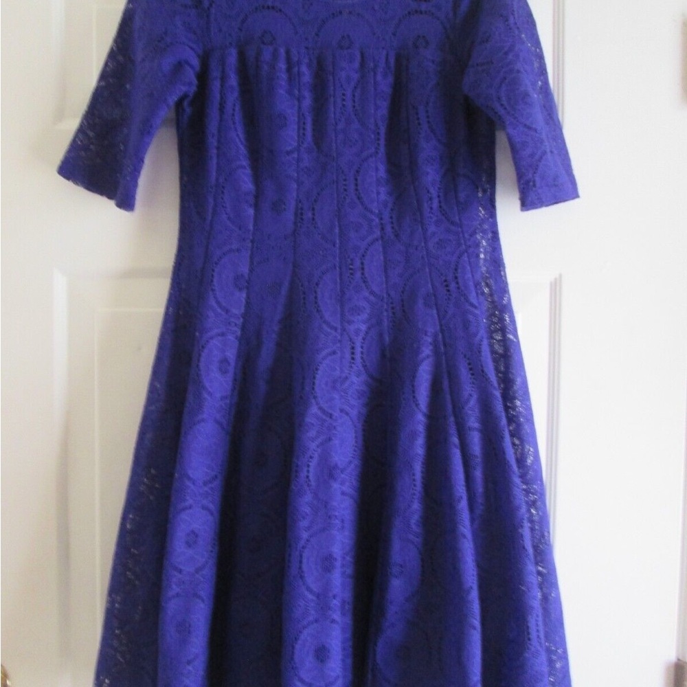 NEW Rabbit Rabbit Rabbit Blue 💙💙Lace Dress - Picture 11 of 13